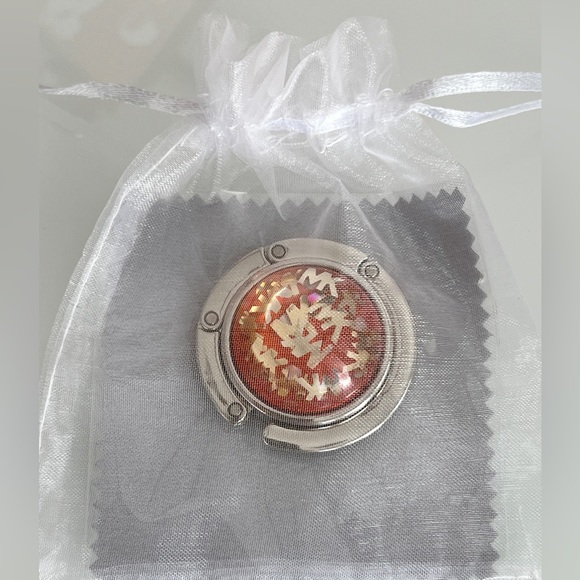 Foldable Bag Hook/ Purse Hanger - Handmade - Fits Most Tables - Picture 6 of 6